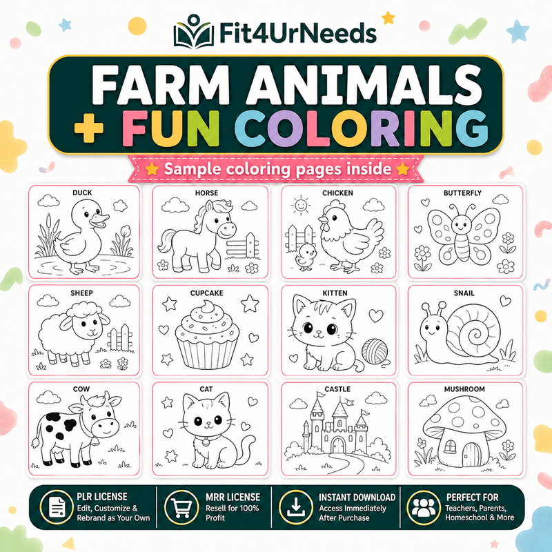 Mega Kids Learning Activities Bundle: 15,000+ Printable Educational Games